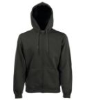 Picture of SS822 Premium 70/30 hooded sweatshirt jacket