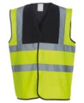 Picture of YK001 Hi-vis 2-band-and-braces waistcoat (HVW100)