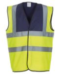 Picture of YK001 Hi-vis 2-band-and-braces waistcoat (HVW100)