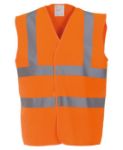 Picture of YK001 Hi-vis 2-band-and-braces waistcoat (HVW100)