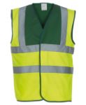 Picture of YK001 Hi-vis 2-band-and-braces waistcoat (HVW100)