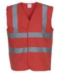 Picture of YK001 Hi-vis 2-band-and-braces waistcoat (HVW100)