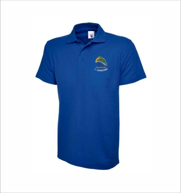 Picture of Ysgol Bro Teifi Secondary 6th form Polo Royal blue