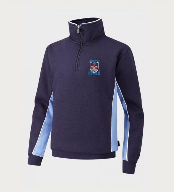 Picture of Newcastle Emlyn Sports Training Zip Top